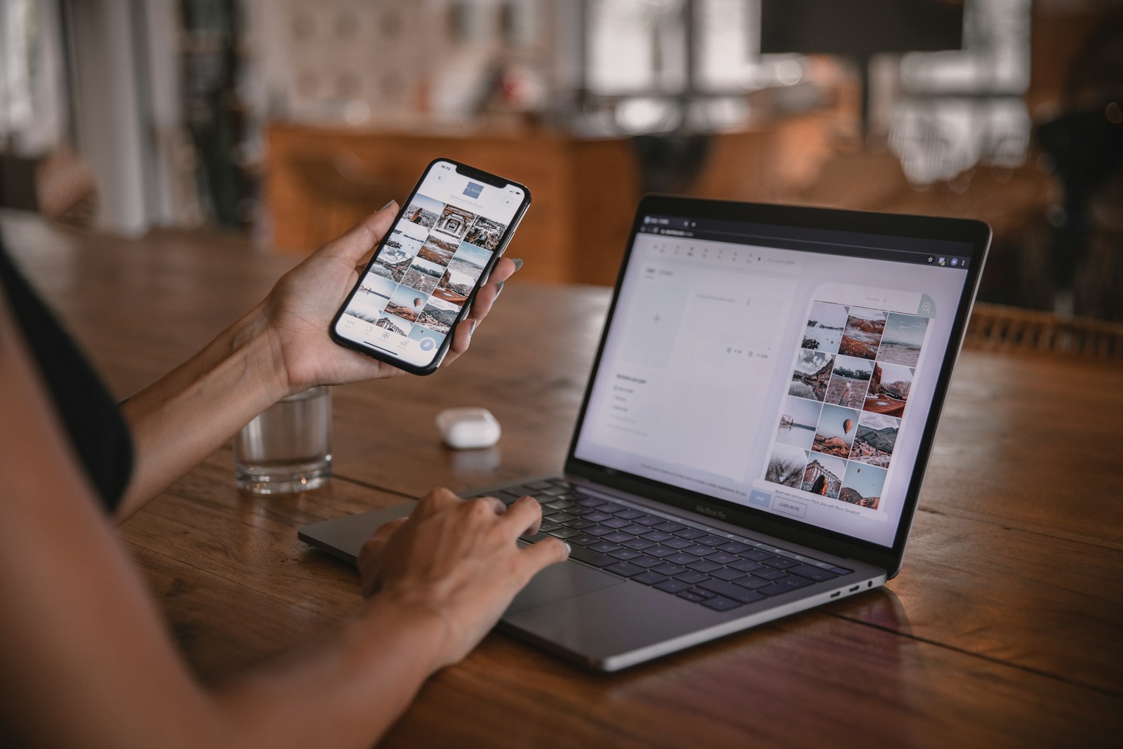 Responsive design adapting across devices